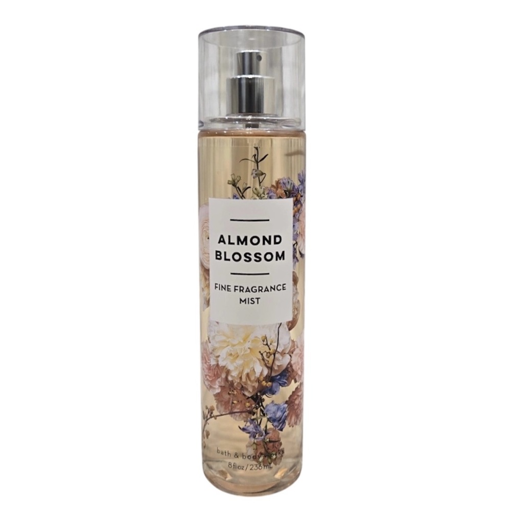 Bath & Body Works ALMOND BLOSSOM Fine Spray 8 oz RETIRED NEW